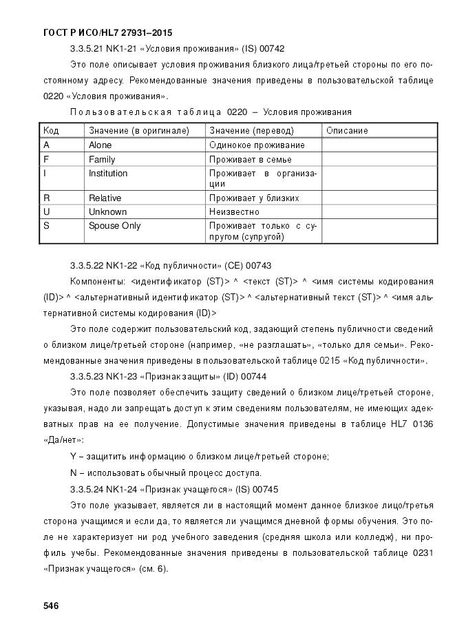 ГОСТ Р ИСО/HL 7 27931-2015, страница 553